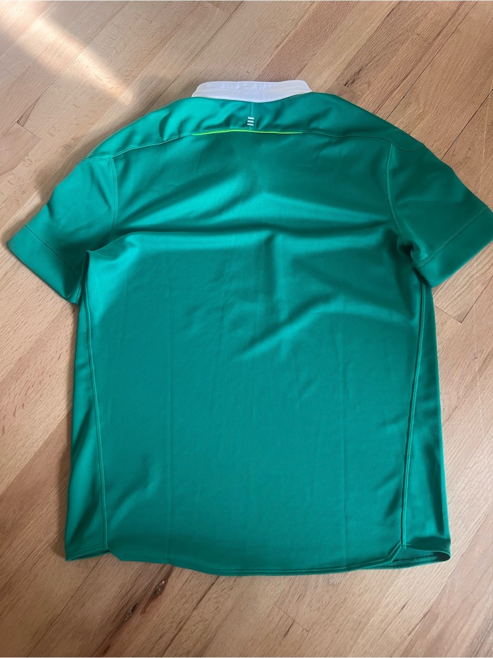Signed Keith Wood Canterbury Ireland Green Rugby Jersey with Vodafone Logo - Picture 7 of 7